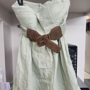 Body Central Green Women's Dress